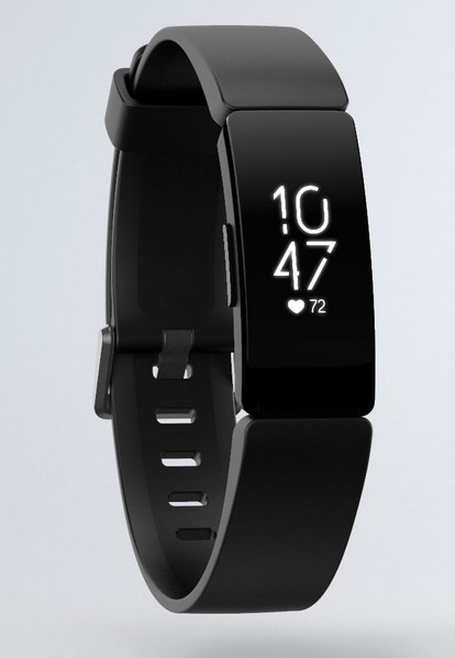 Fitbit Inspire HR in schwarz