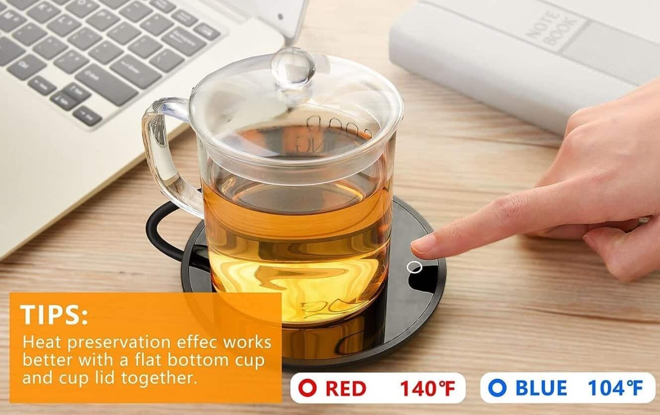 GARMEE Kaffeewärmer mit korrekt positionierter Tasse