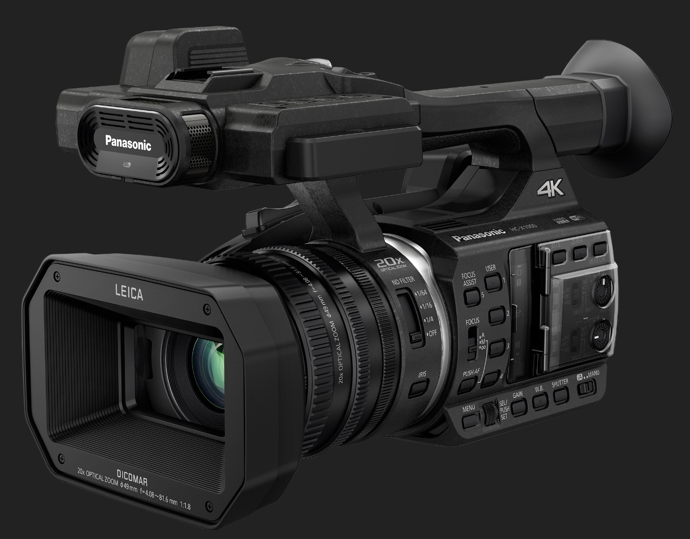 Panasonic HC-X1000 4K Camcorder im Test - Videokamera für den semiprofessionellen Filmer