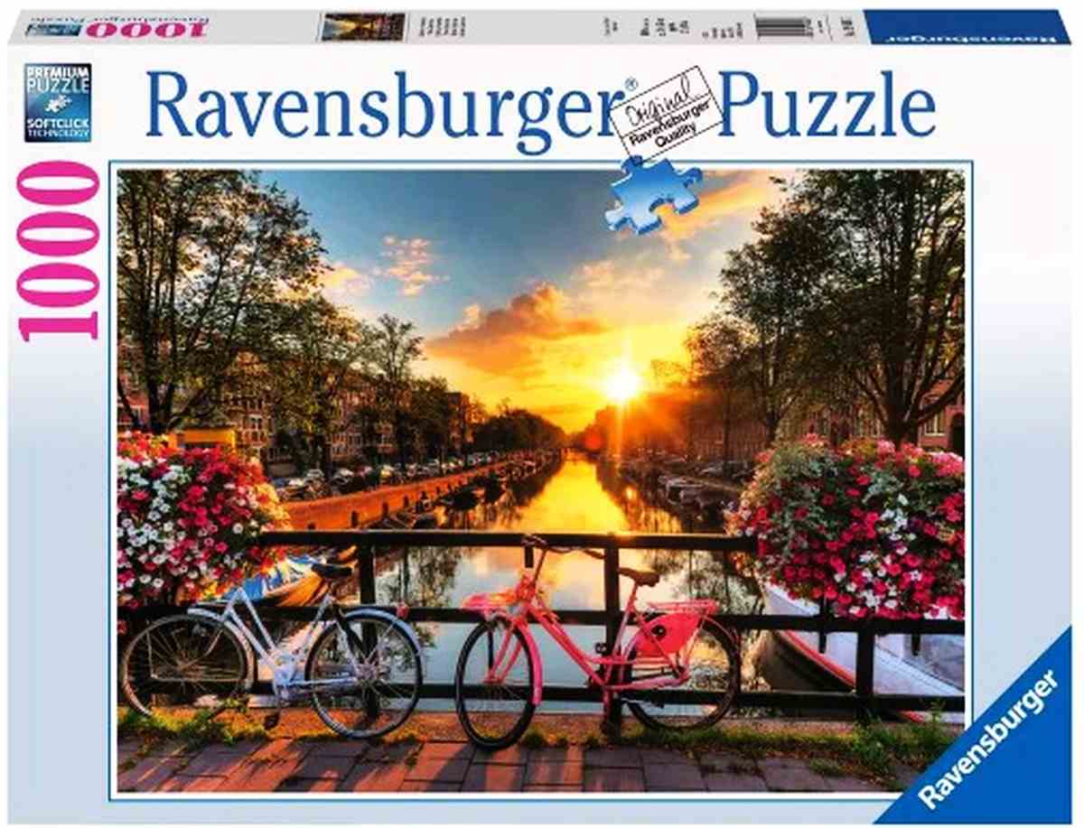Ravensburger Puzzle Fahrräder in Amsterdam im Check