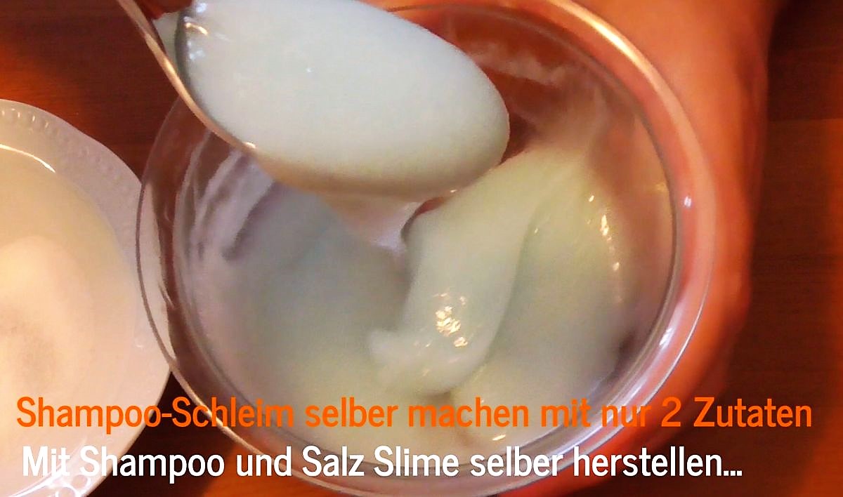 Slime selber machen: die besten 3 Slime Rezepte mit Shampoo