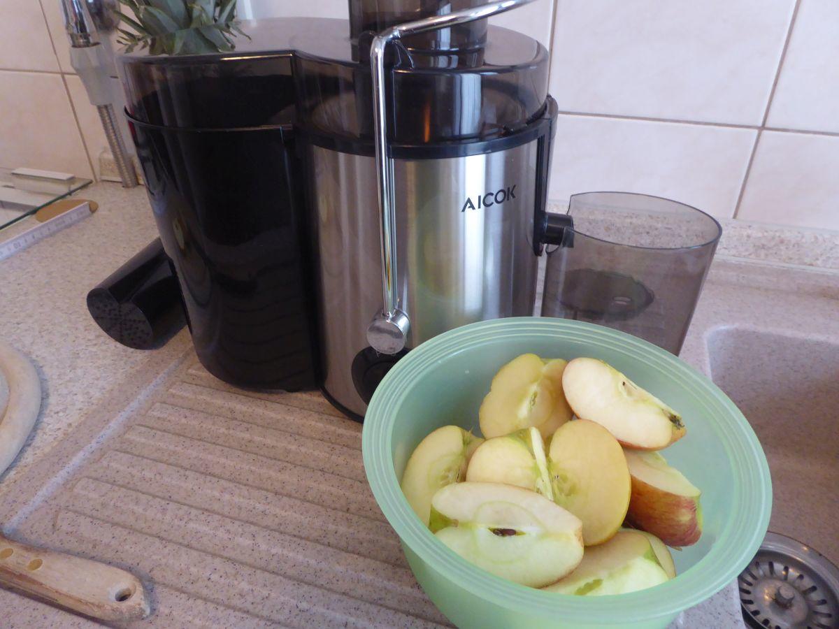 Apfelsaft selber machen - Äpfel entsaften und haltbar machen mit einem Entsafter