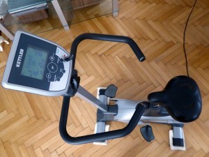 Ergometer im Wohnzimmer