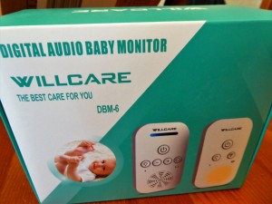 Das Babyphone von Willcare verpackt