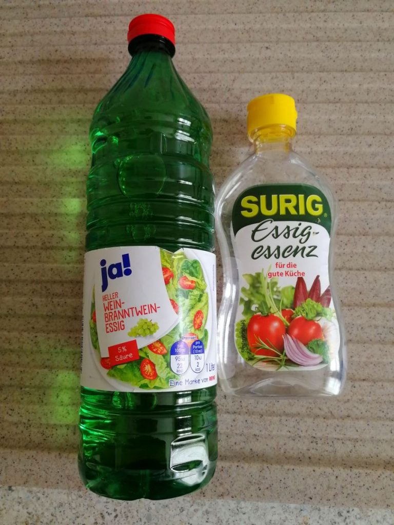 Wunderbar Essig Als Entkalker Ebenbild