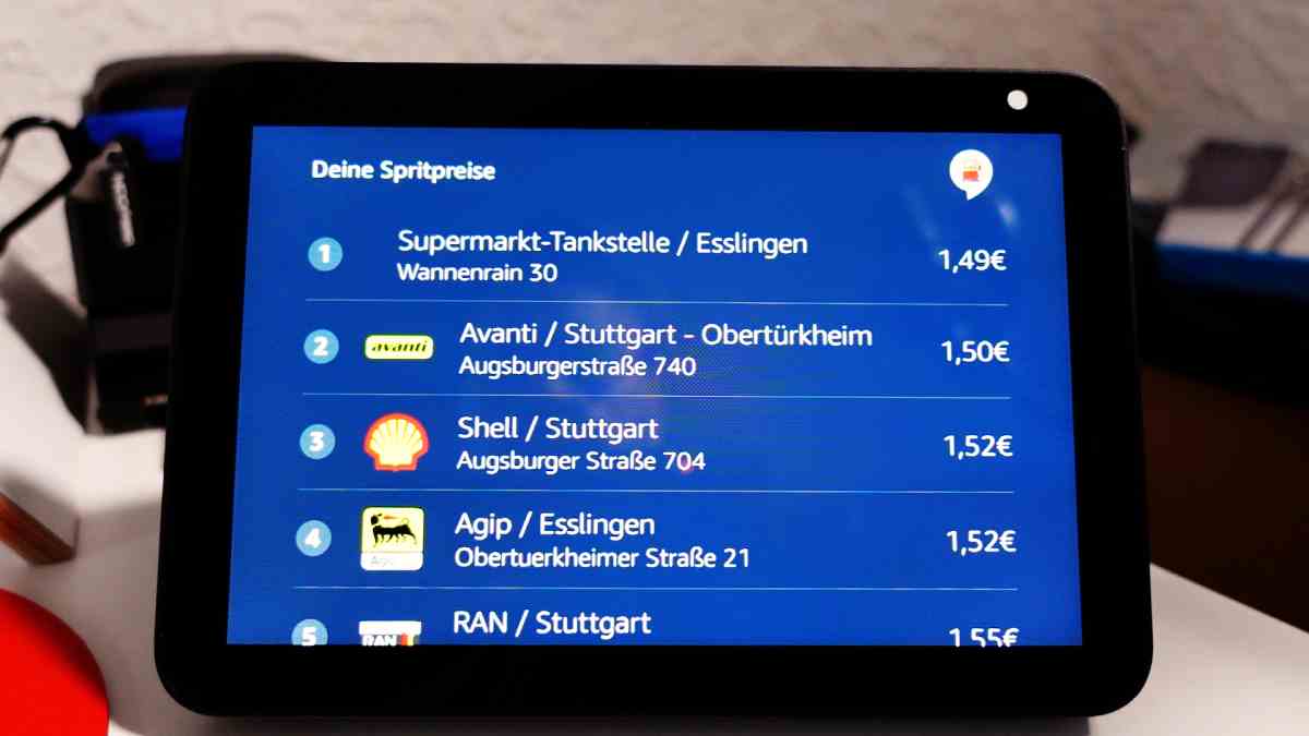 Günstig Tanken mit dem Alexa Skill Spritpreise - Top Alexa Skills im Check