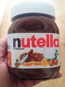 Nutella glas