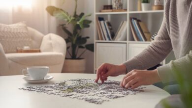 Puzzeln als Entspannung: Wie das Hobby Stress abbaut und zur Ruhe führt.