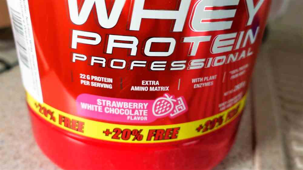 Scitec Nutrition 100% Whey Protein Professional im Test 