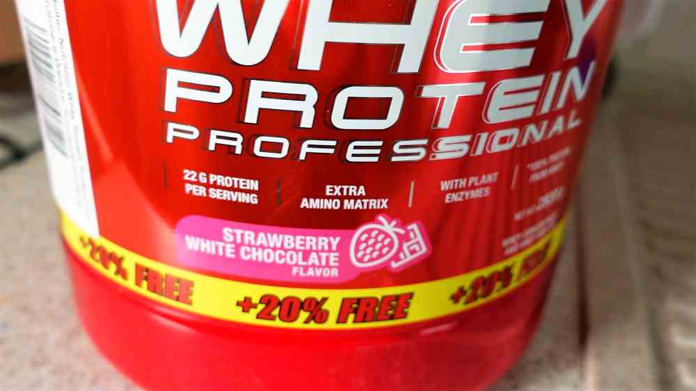 Scitec Nutrition 100% Whey Protein Professional im Test