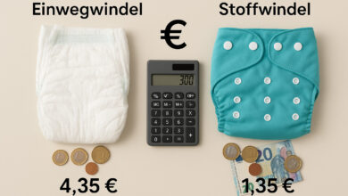 Einwegwindel vs. Stoffwindel – ein klarer Preisunterschied