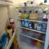 Kühlschrank frisch abgetaut und gefüllt