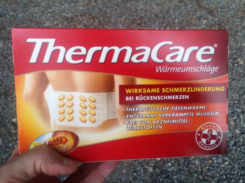 ThermaCare Wärmeumschläge für den Rücken