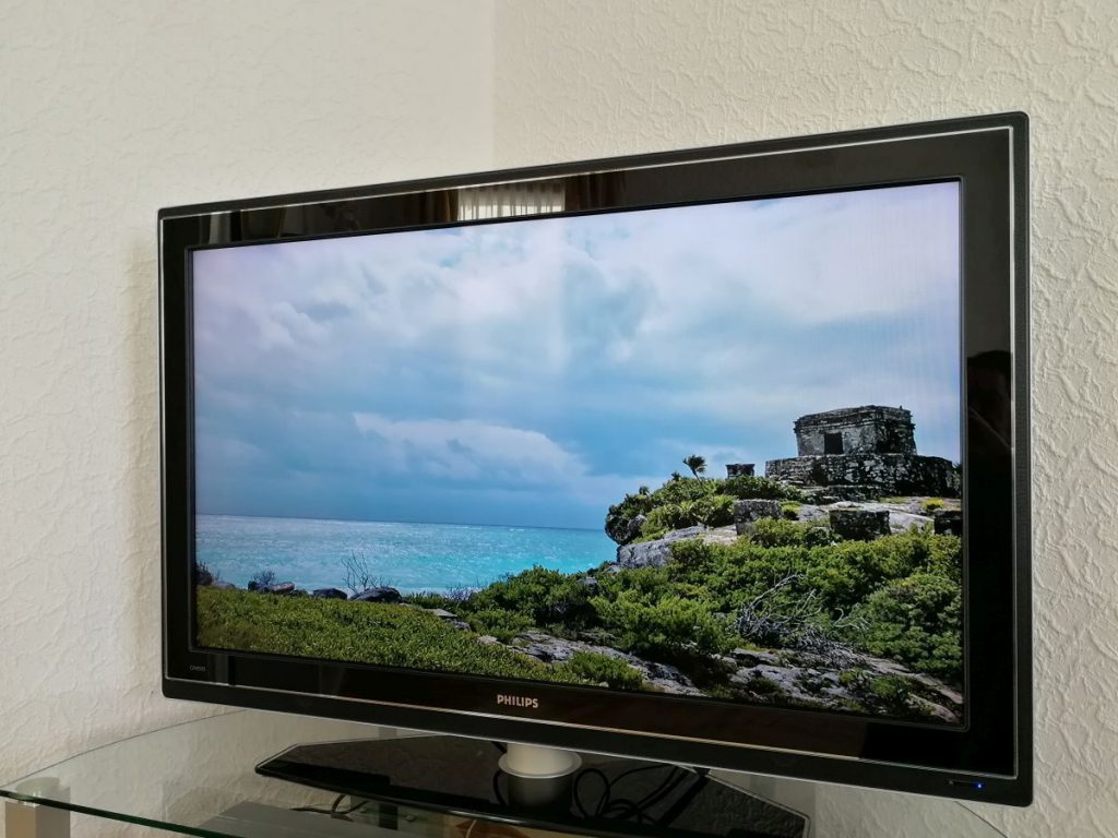 Fernseher mit hochauflösendem Bild