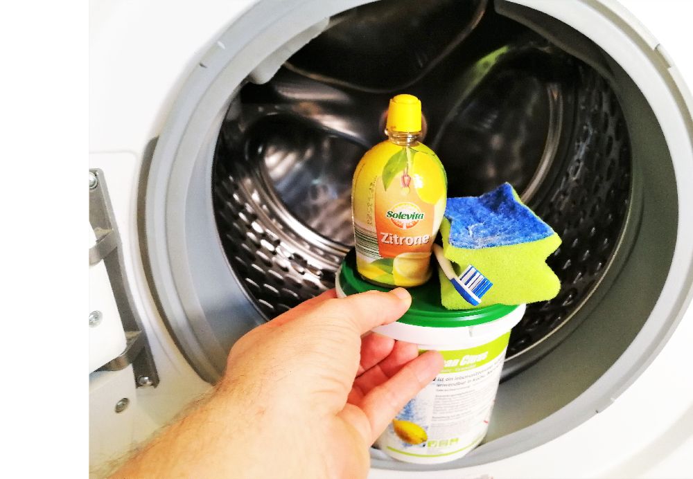 Waschmaschine reinigen mit Hausmitteln | mit Flusensieb, Türdichtung & Schublade - ohne Waschmaschinreiniger